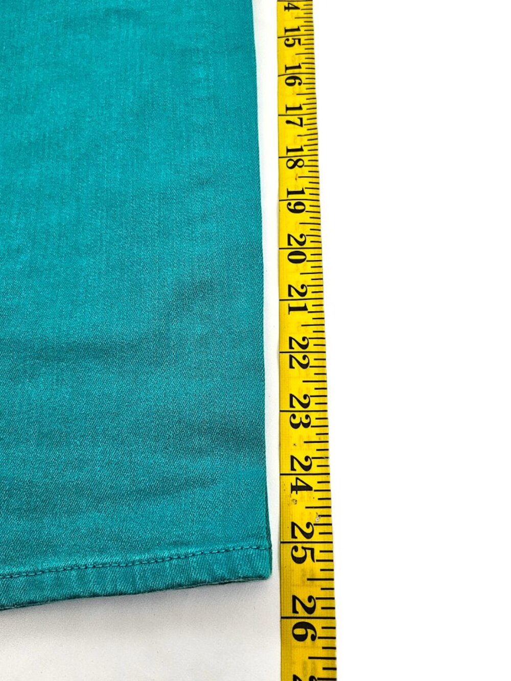 Lot 3 Chicos Size 1 Jeans Blue Gray Turquoise Mid Rise Straight Leg Ankle Pants - Picture 15 of 16